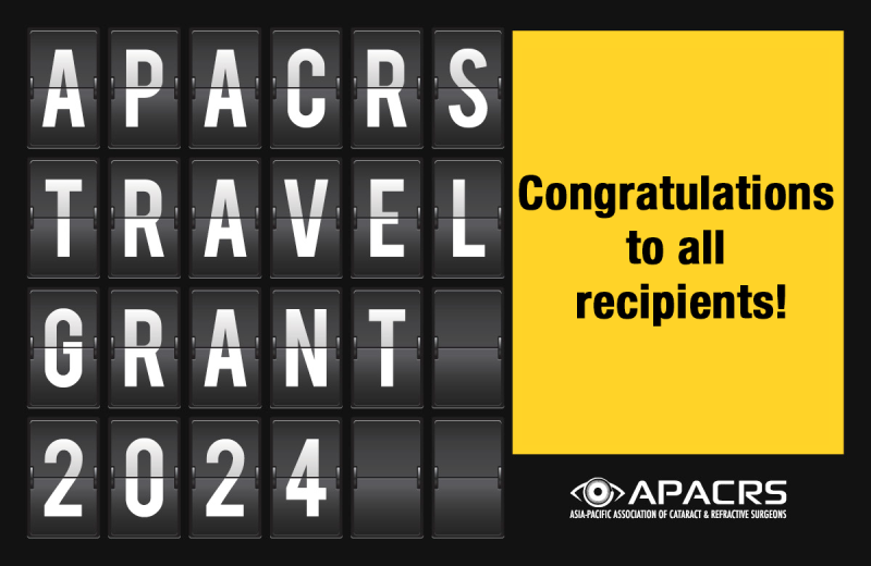 2023 APACRS Travel Grant Visual